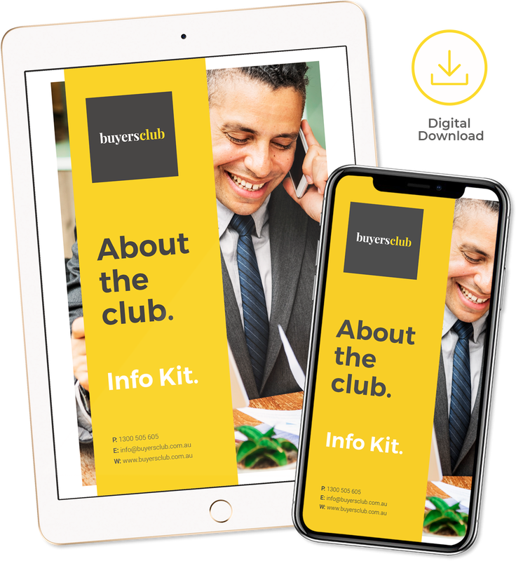 Buyers Club Information kit for property investors